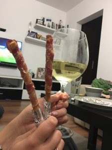 sticks cu vin